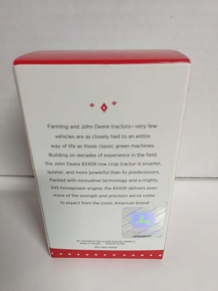 JD 2015 John Deere 8345R Tractor - John Deere (John Deere) ornament collectible [Barcode 763795958283] - Main Image 2