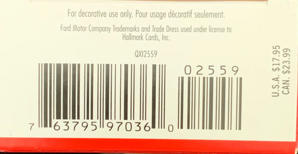 2015 CAC 2015 Ford Mustang GT - Classic American Cars ornament collectible [Barcode 763795970360] - Main Image 4