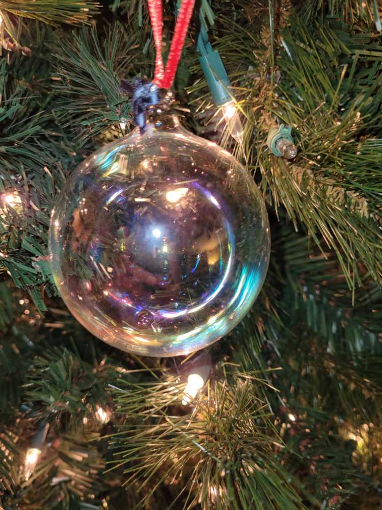 Glass Ball Handblown  ornament collectible - Main Image 2