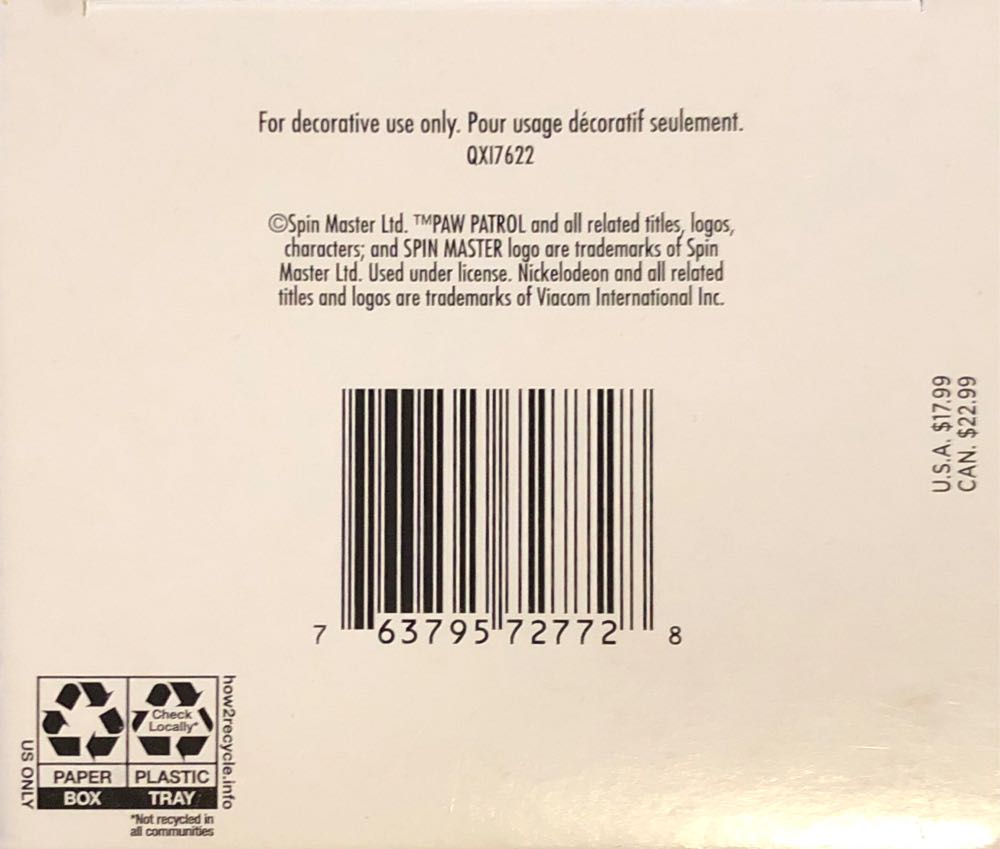 Hallmark Keepsake Christmas Ornament Paw Patrol: The Movie Chase Is On The Case! - PAW Patrol (PAW Patrol) ornament collectible [Barcode 763795727728] - Main Image 4