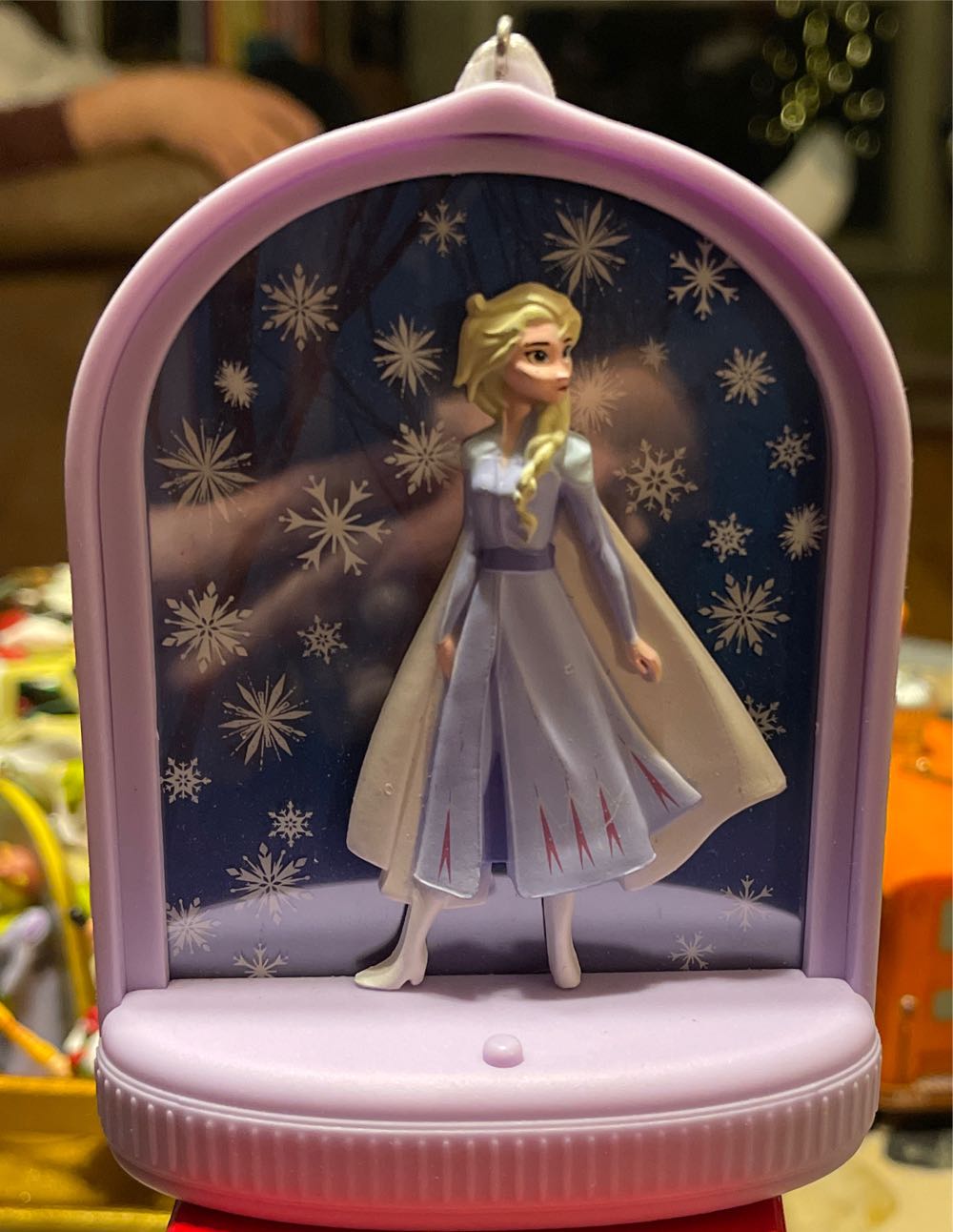 Snowman Holding Cardinal