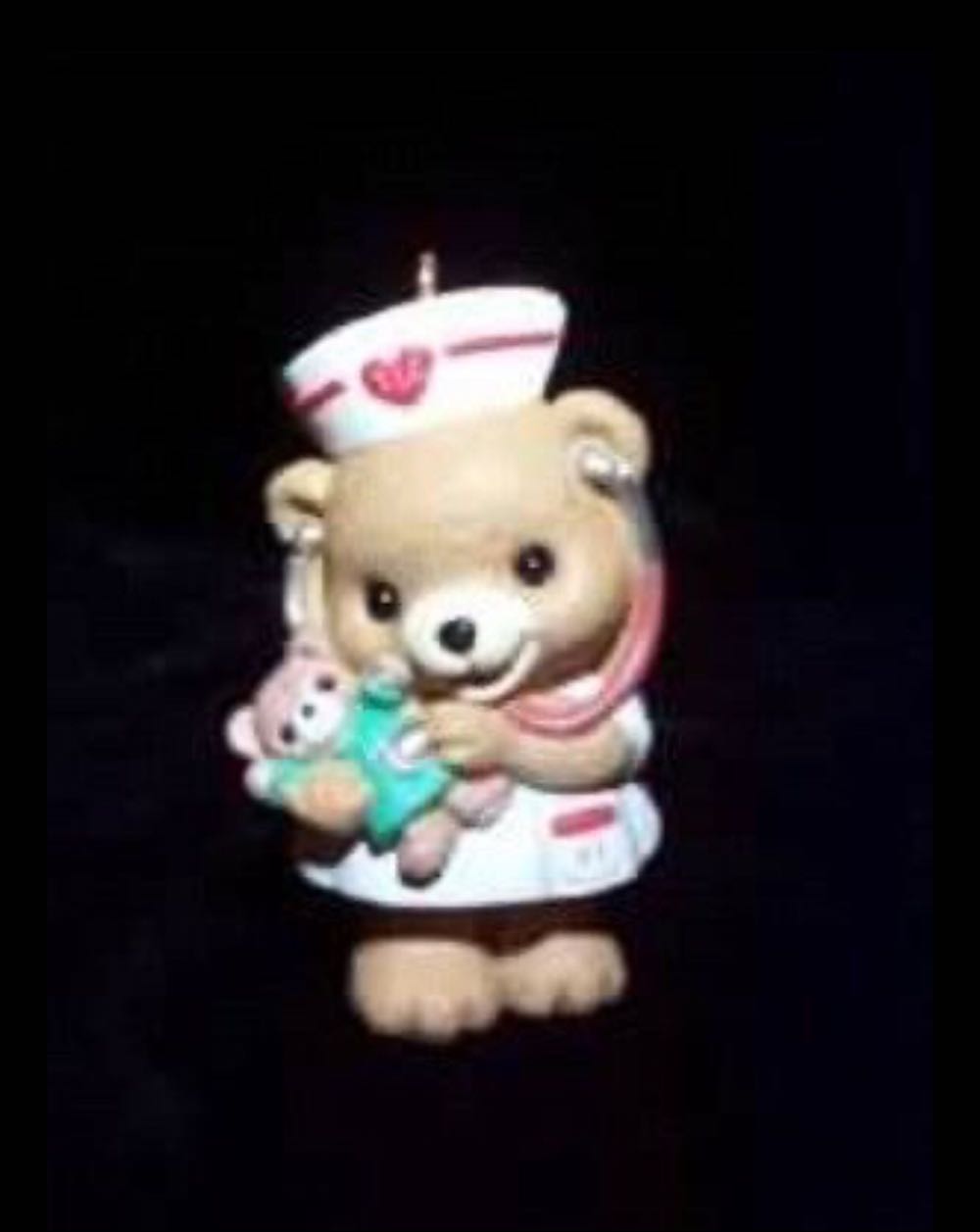 Caring Nurse - Bear Nurse With Small Bear
