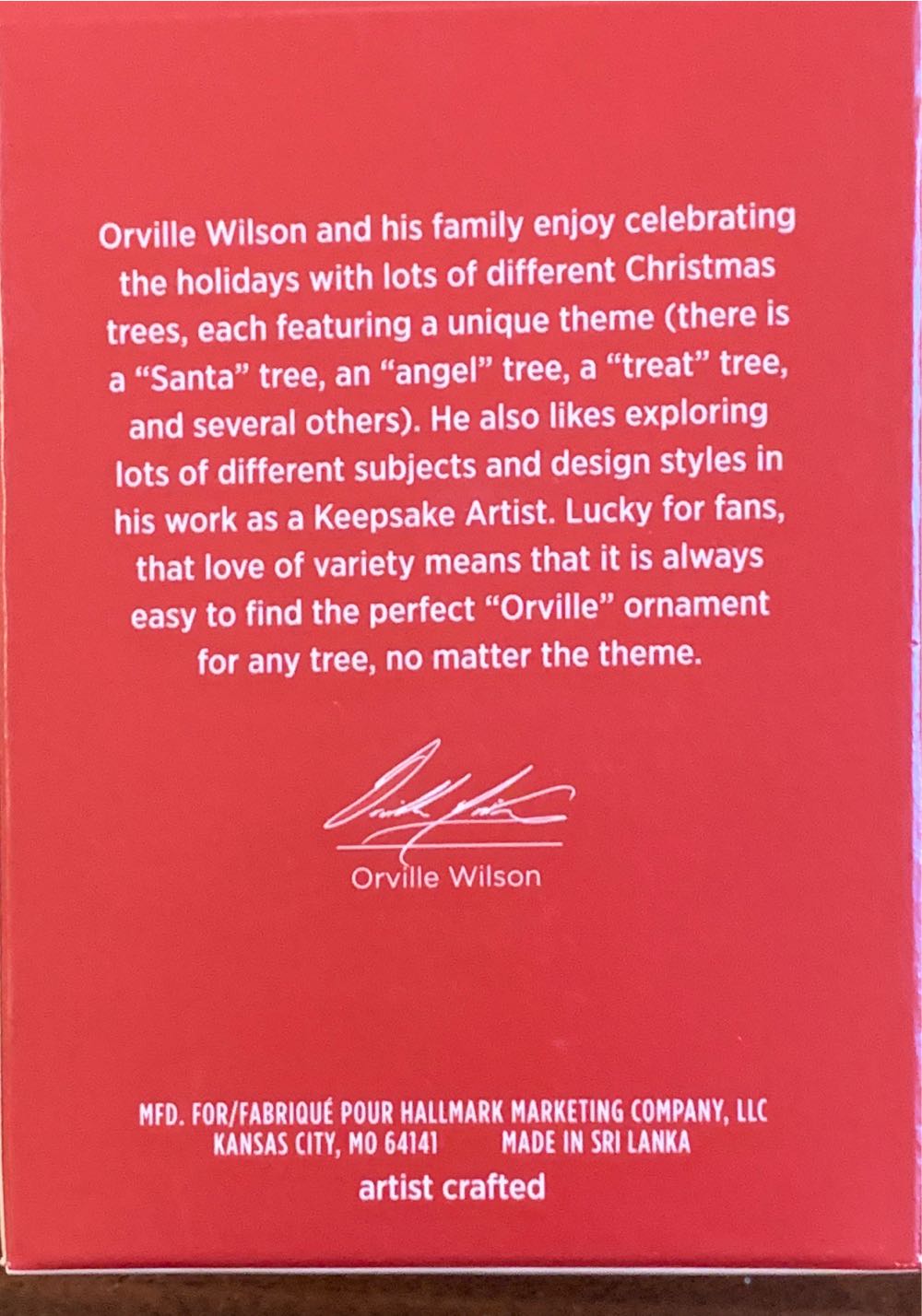 The Gift Of Grandsons 2020 - Grandson (Grandson) ornament collectible [Barcode 763795551729] - Main Image 2