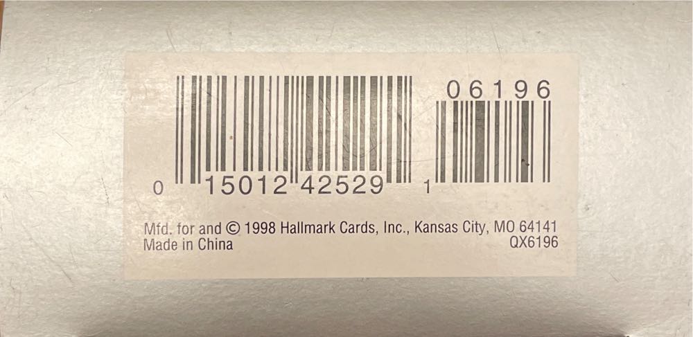 Cruising Into Christmas - Pressed Tin Toys (Santa, Boat) ornament collectible [Barcode 015012425291] - Main Image 3