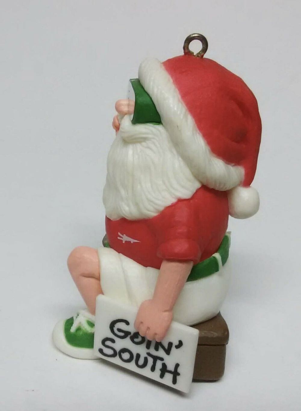 Hitchhiking Santa - Santa (Santa) ornament collectible - Main Image 2