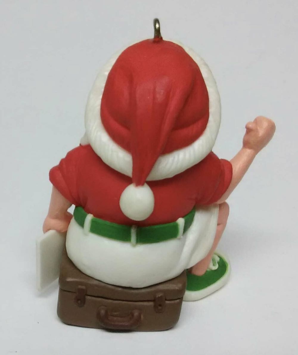 Hitchhiking Santa - Santa (Santa) ornament collectible - Main Image 4