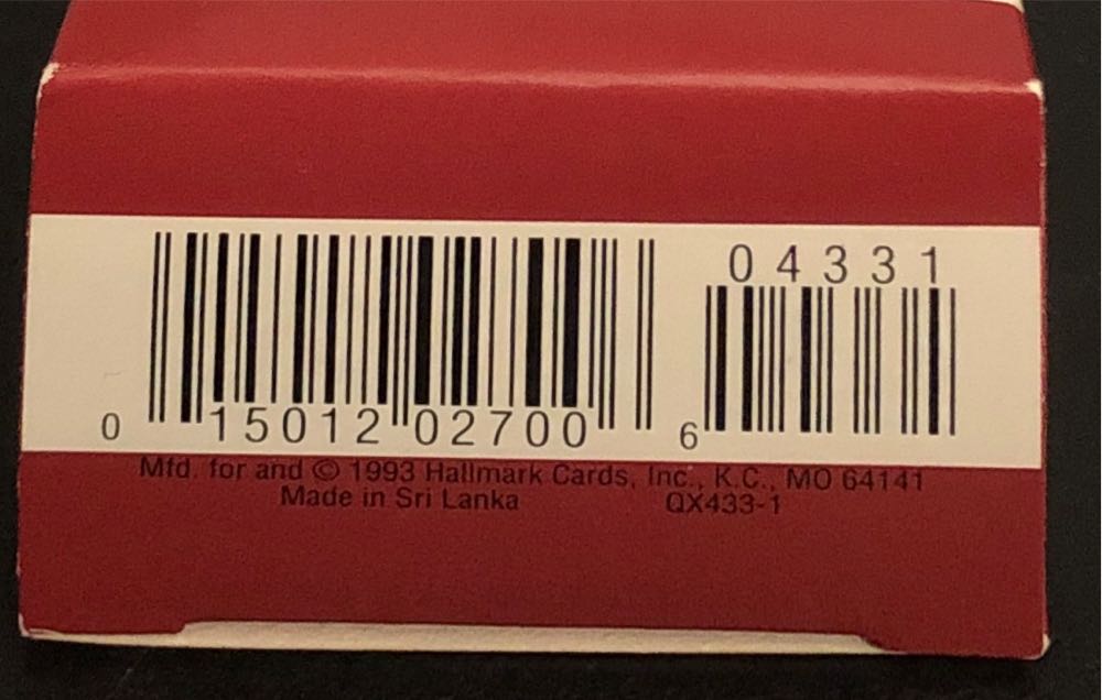 RC#8 - Blitzen - Collector’s Series (Reindeer Champs) ornament collectible [Barcode 015012027006] - Main Image 3