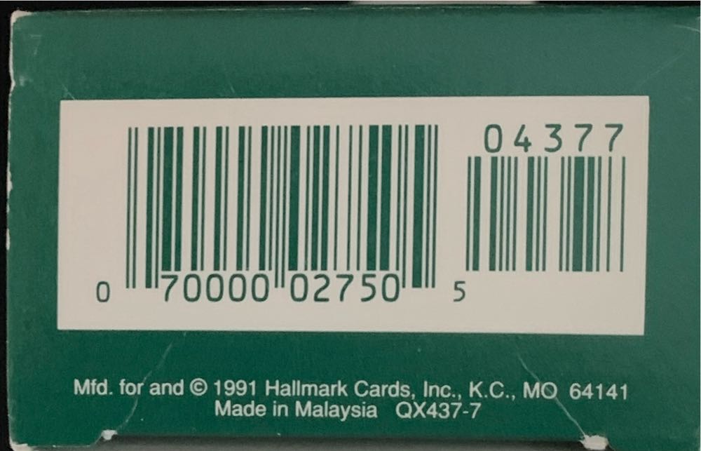 Christmas Kitty #3  ornament collectible [Barcode 070000027505] - Main Image 3