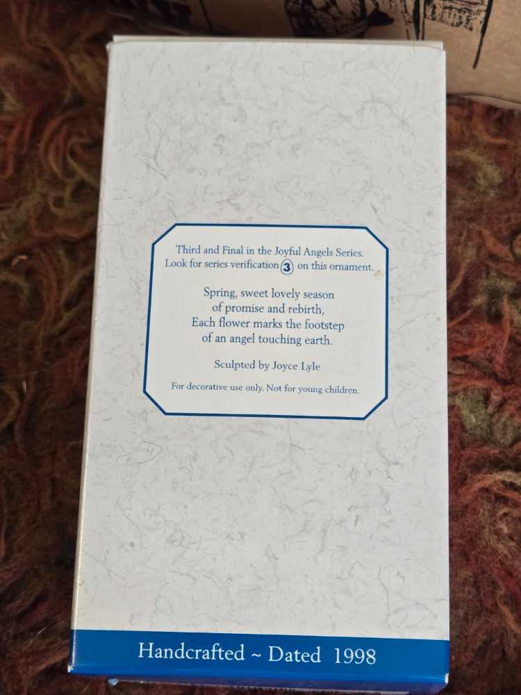 Joyful Angels #3 - Joyful Angels (Angels, Easter) ornament collectible [Barcode 015012421019] - Main Image 2