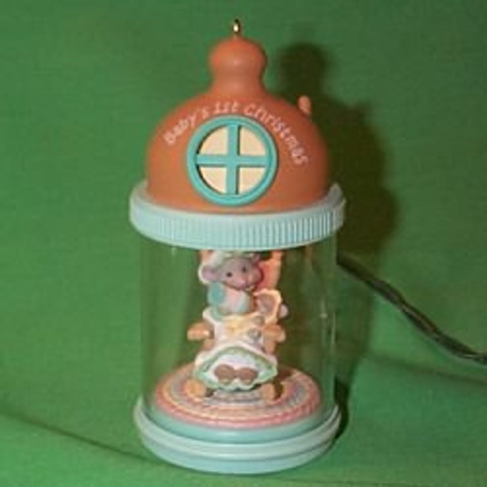 Baby’s First Christmas Magic Light And Music  (baby, family) ornament collectible [Barcode 015012181371] - Main Image 2