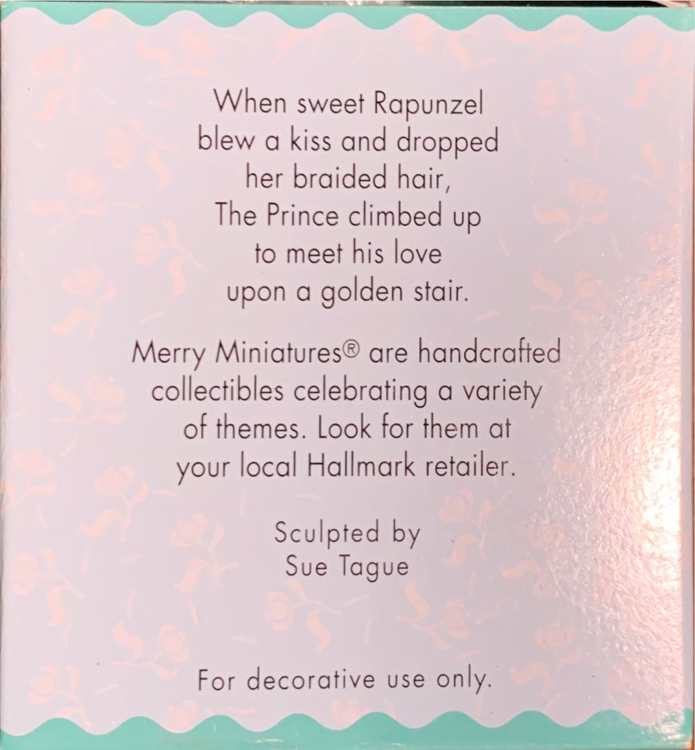 Rapunzel - Merry Minatures (Merry Minatures) ornament collectible [Barcode 015012481556] - Main Image 2