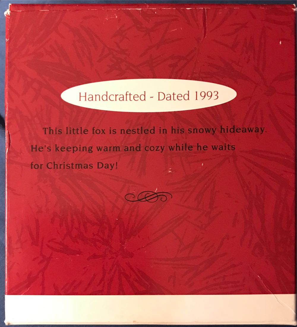 Snowy Hideaway  (Lilly) ornament collectible [Barcode 015012031515] - Main Image 2