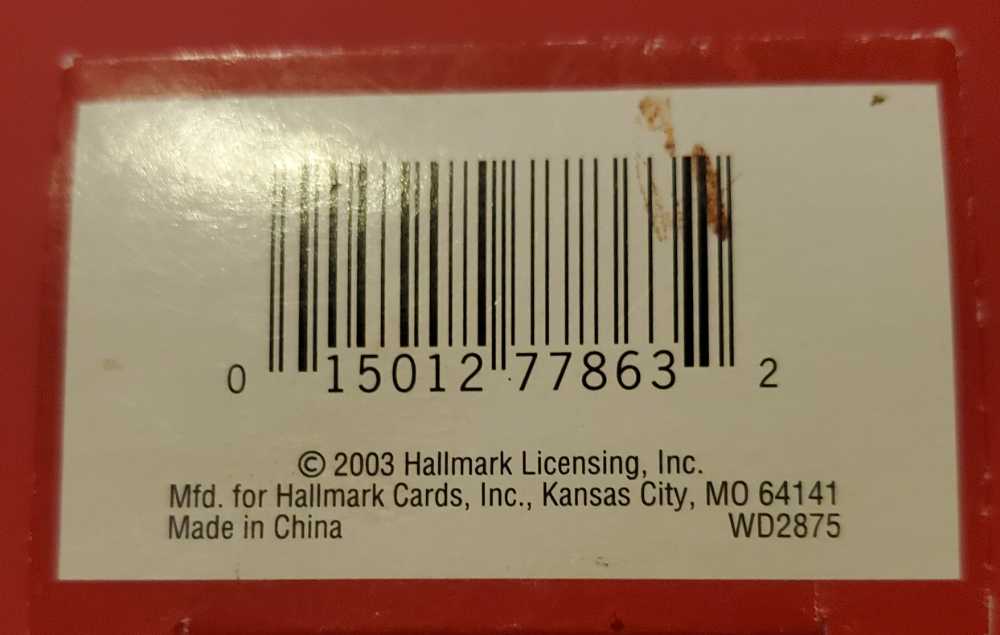 MERRIWEATHER 2003 - Snowman (Snowman) ornament collectible - Main Image 3