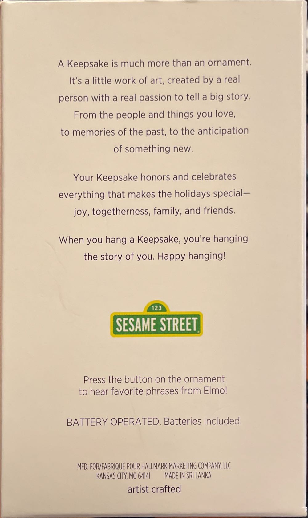 Elmo’s Magic Piano - Sesame Street (TV) ornament collectible [Barcode 763795680467] - Main Image 2