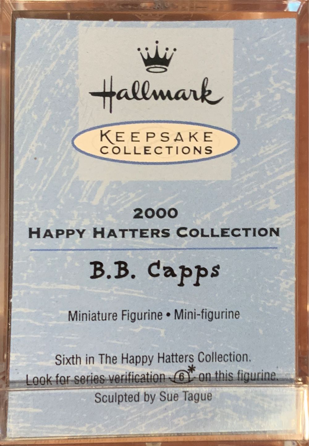 **Happy Hatters B.B. Capps - Happy Hatters (Happy Hatters) ornament collectible [Barcode 015012554007] - Main Image 2