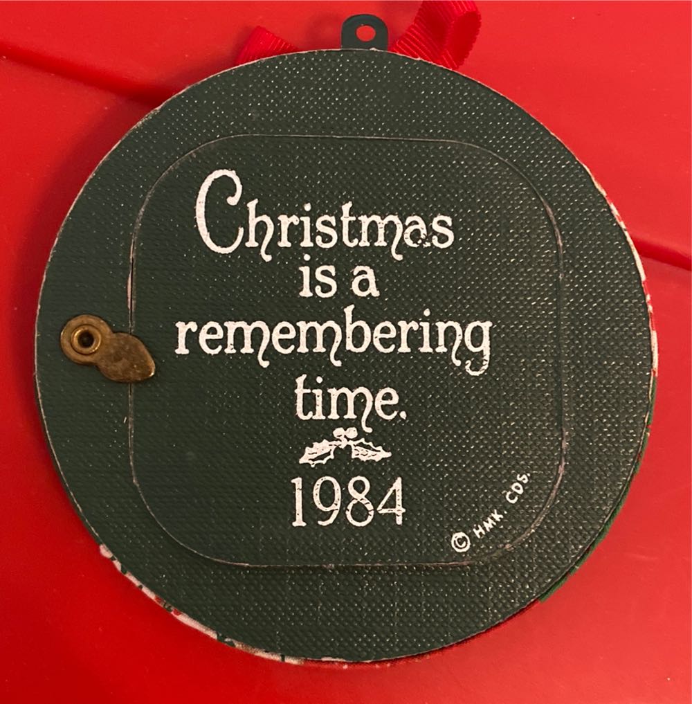 Christmas Wreath Photo Frame  (Photo Ornament) ornament collectible - Main Image 2