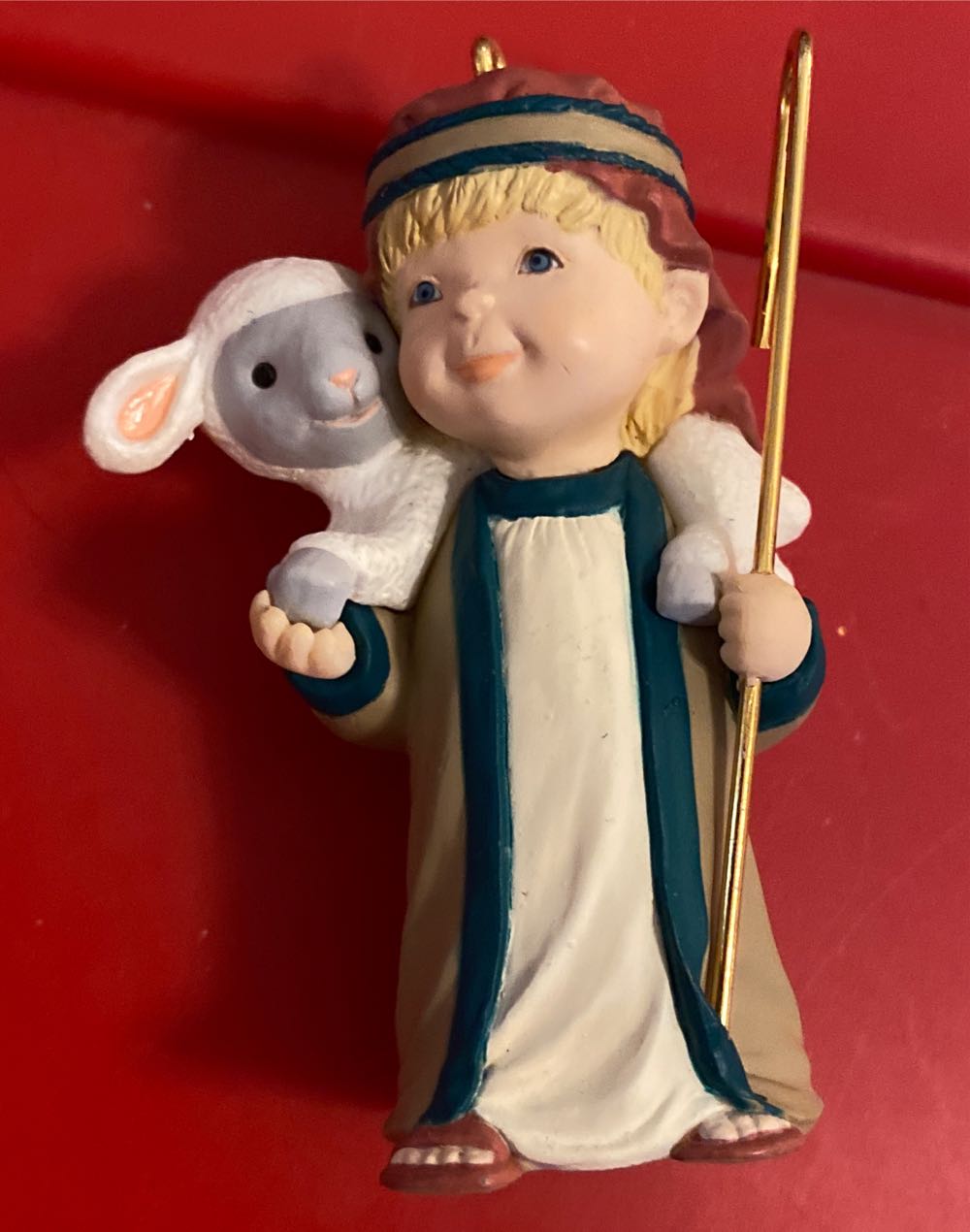 Helpful Shepard  (Boy, Nativity) ornament collectible [Barcode 015012106695] - Main Image 3