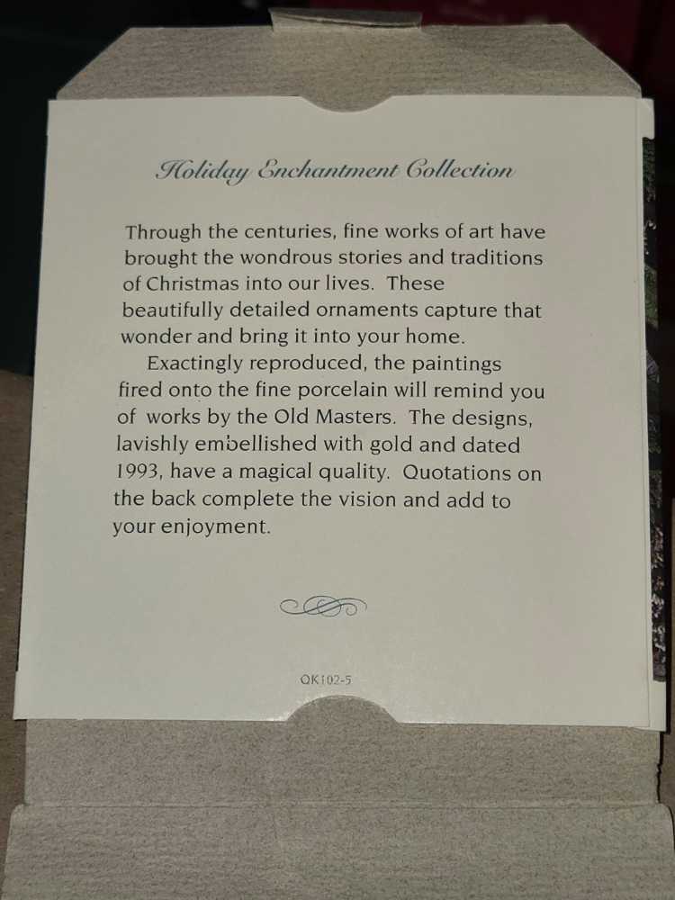 Holiday Enchantment Collection The Magi - Holiday Enchantment Collection (Nativity) ornament collectible [Barcode 015012116946] - Main Image 2