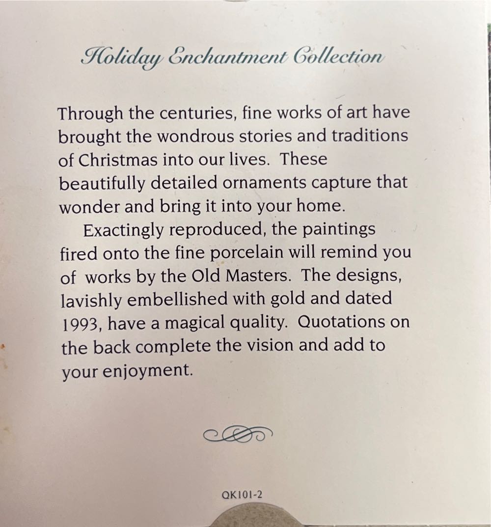 Journey To The Forest  (Showcase, Holiday Enchantment) ornament collectible [Barcode 015012116939] - Main Image 2