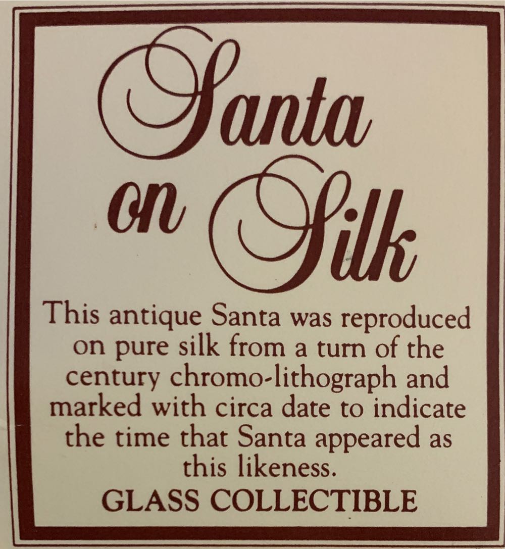 Santa On Silk: St. A. Claus 1903 - Santa On Silk ornament collectible - Main Image 4