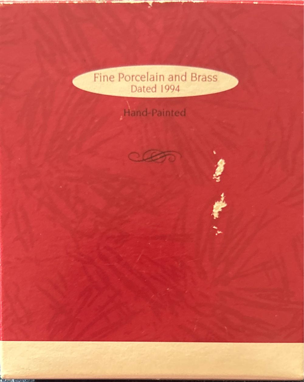 Baby’s First Christmas  ornament collectible [Barcode 015012107036] - Main Image 2