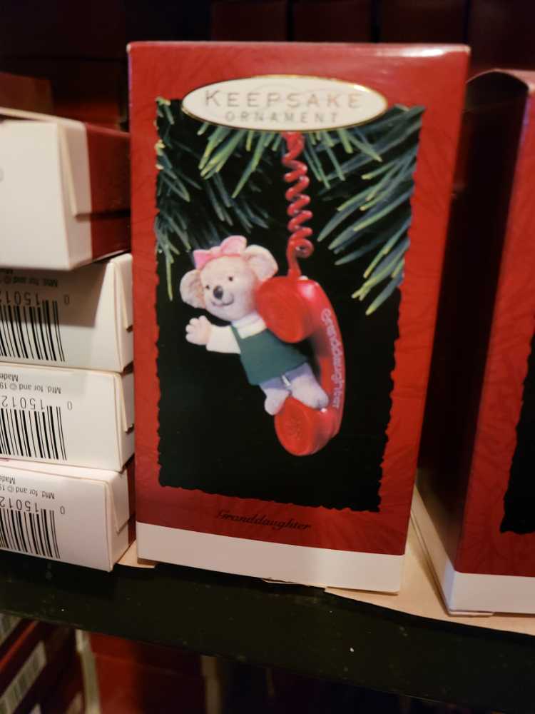 Teddy Bear ~ Granddaughter  ornament collectible [Barcode 015012028607] - Main Image 1