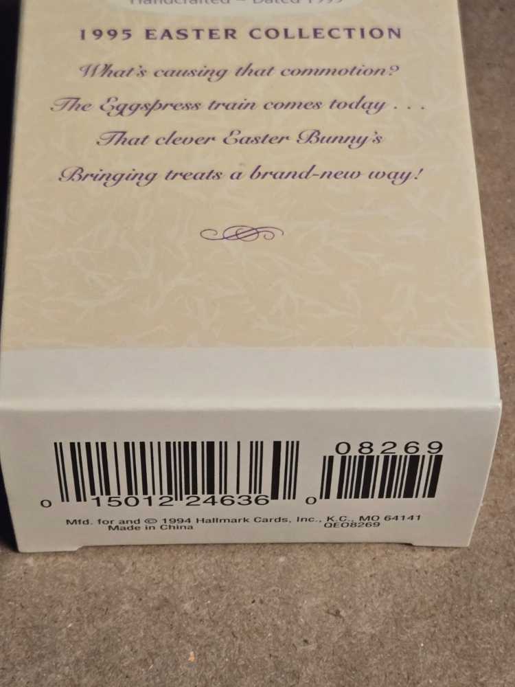 Easter Eggspress  (Easter) ornament collectible [Barcode 015012246360] - Main Image 3