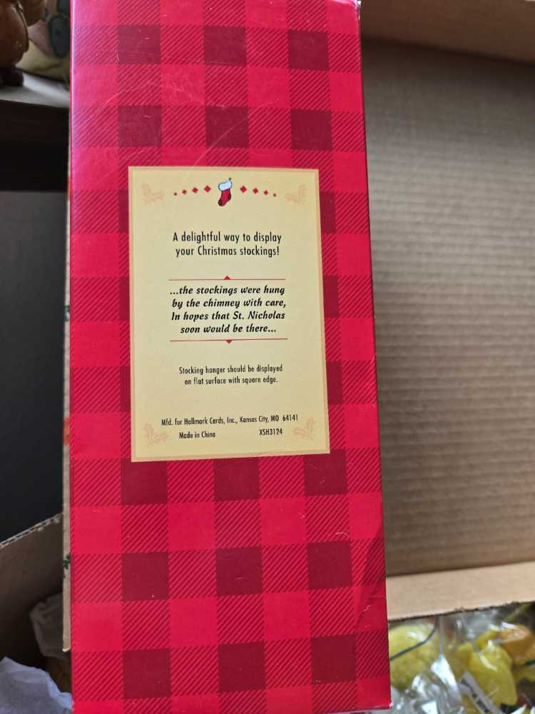 Stocking Hanger - Angel  (Angel) ornament collectible [Barcode 015012378832] - Main Image 2