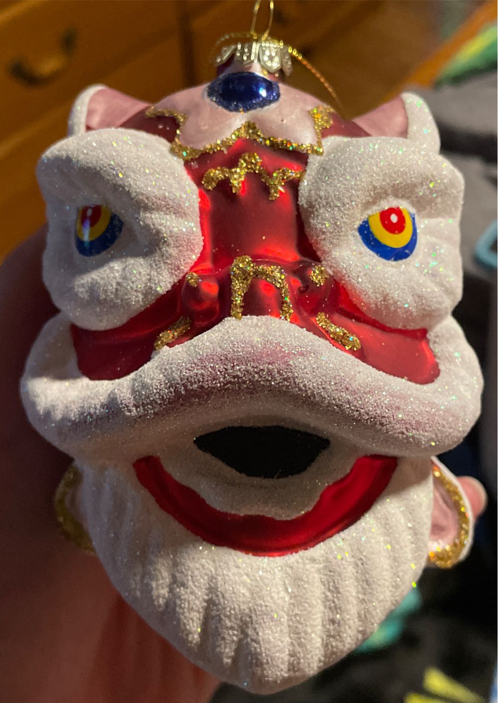 Kurt Adler The Grinch Two-sided Glass Ornament