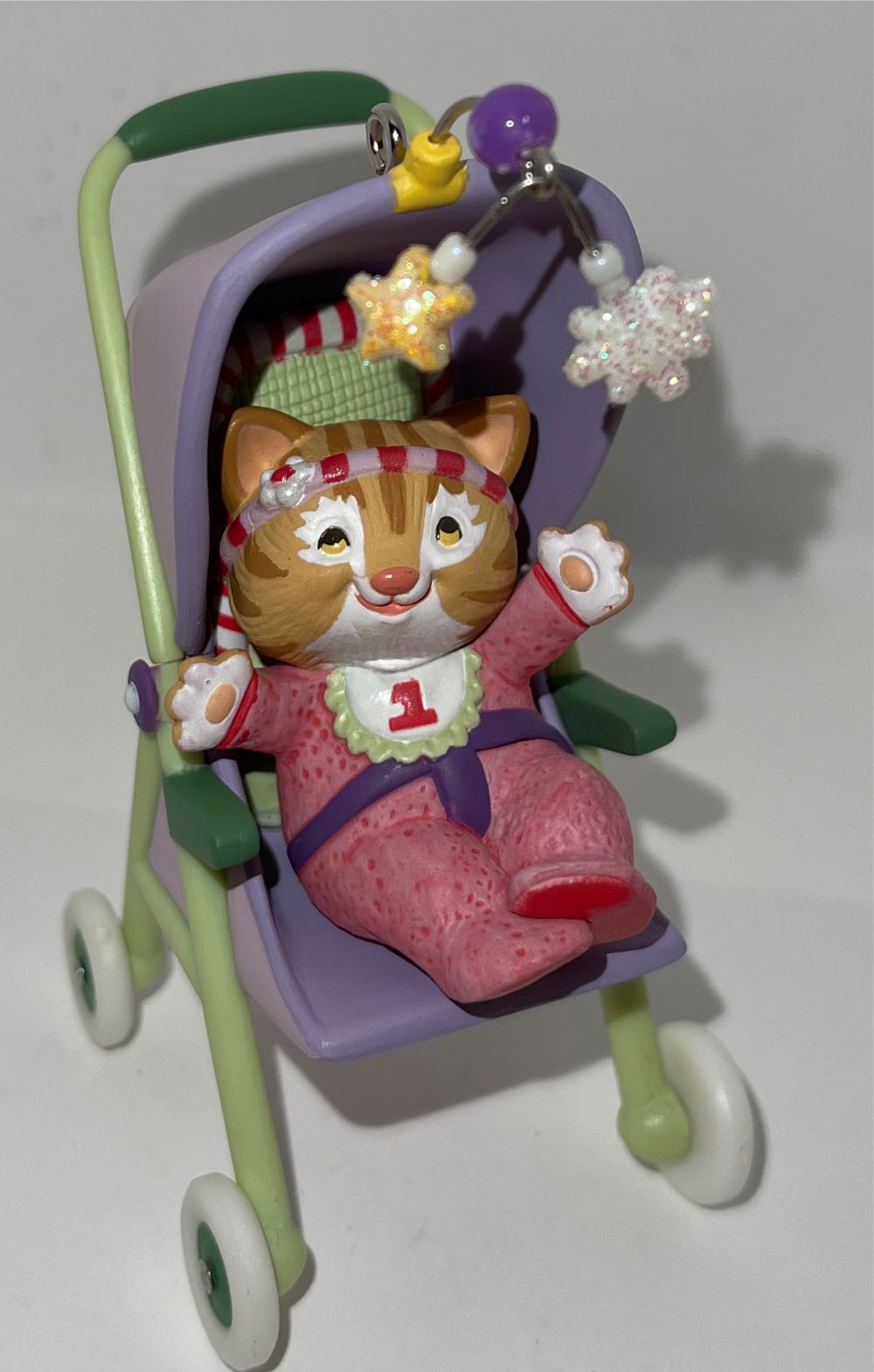 My First Christmas - Girl Hallmark Ornament - Child’s Age Collection ornament collectible [Barcode 015012796704] - Main Image 3