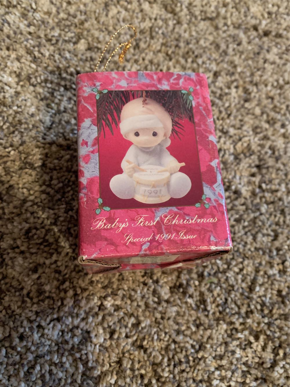 Precious Moments Ornament Baby’s First Christman Special Issue #527084  ornament collectible [Barcode 045544045841] - Main Image 2