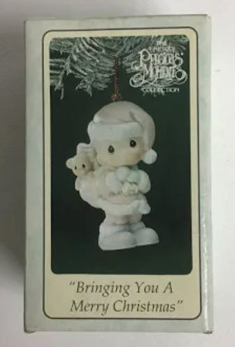 Bringing You A Merry Christmas - Precious Moments (Precious Moments) ornament collectible [Barcode 045544138611] - Main Image 2