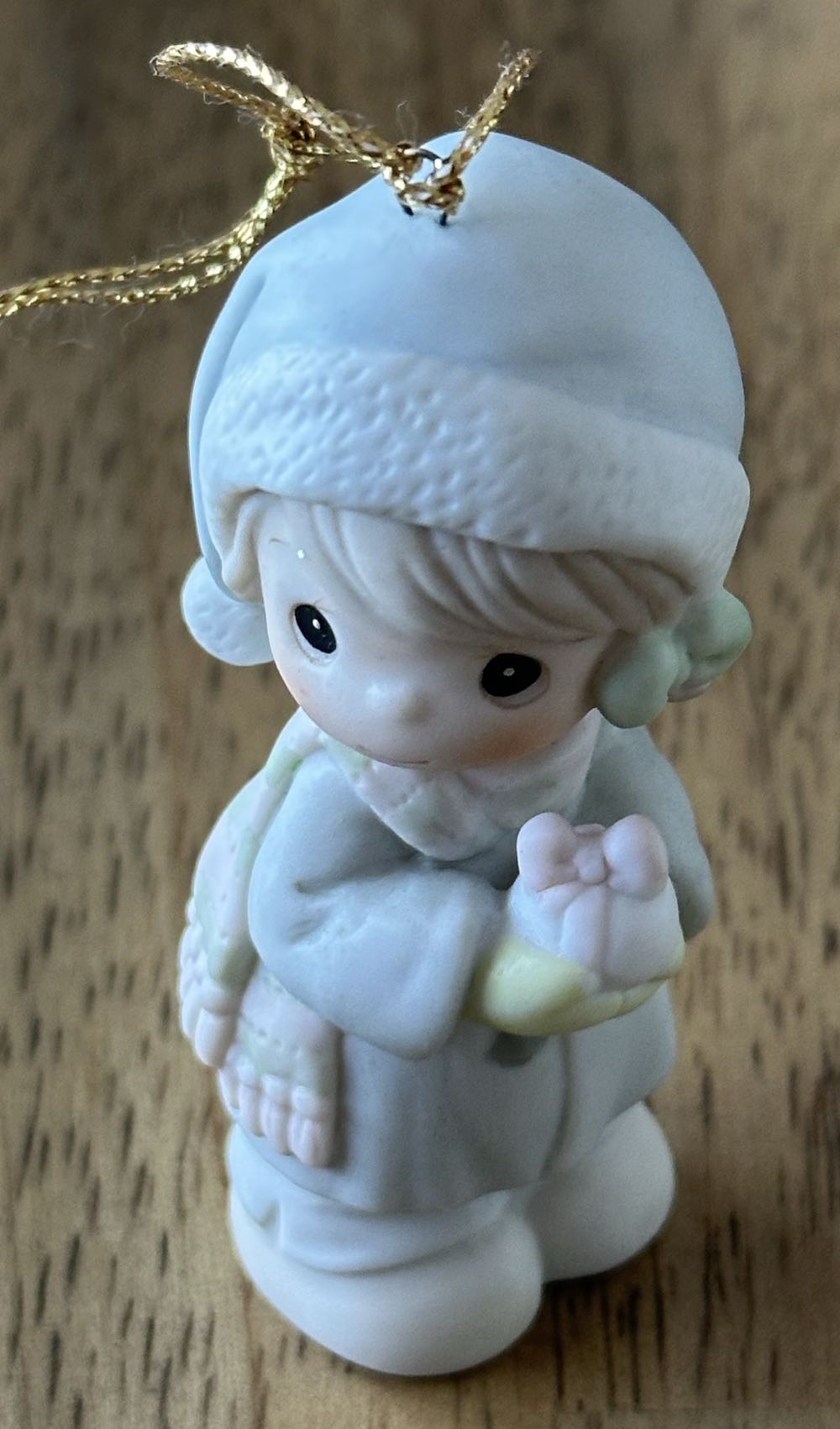 May All Your Christmases Be White - Precious Moments Ornaments (Christmas) ornament collectible [Barcode 045544003445] - Main Image 2