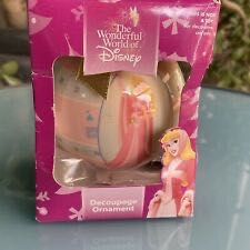 Disney’s Aurora Sleeping Beauty Ball Christmas Ornament Decoupage  ornament collectible [Barcode 040686025997] - Main Image 1