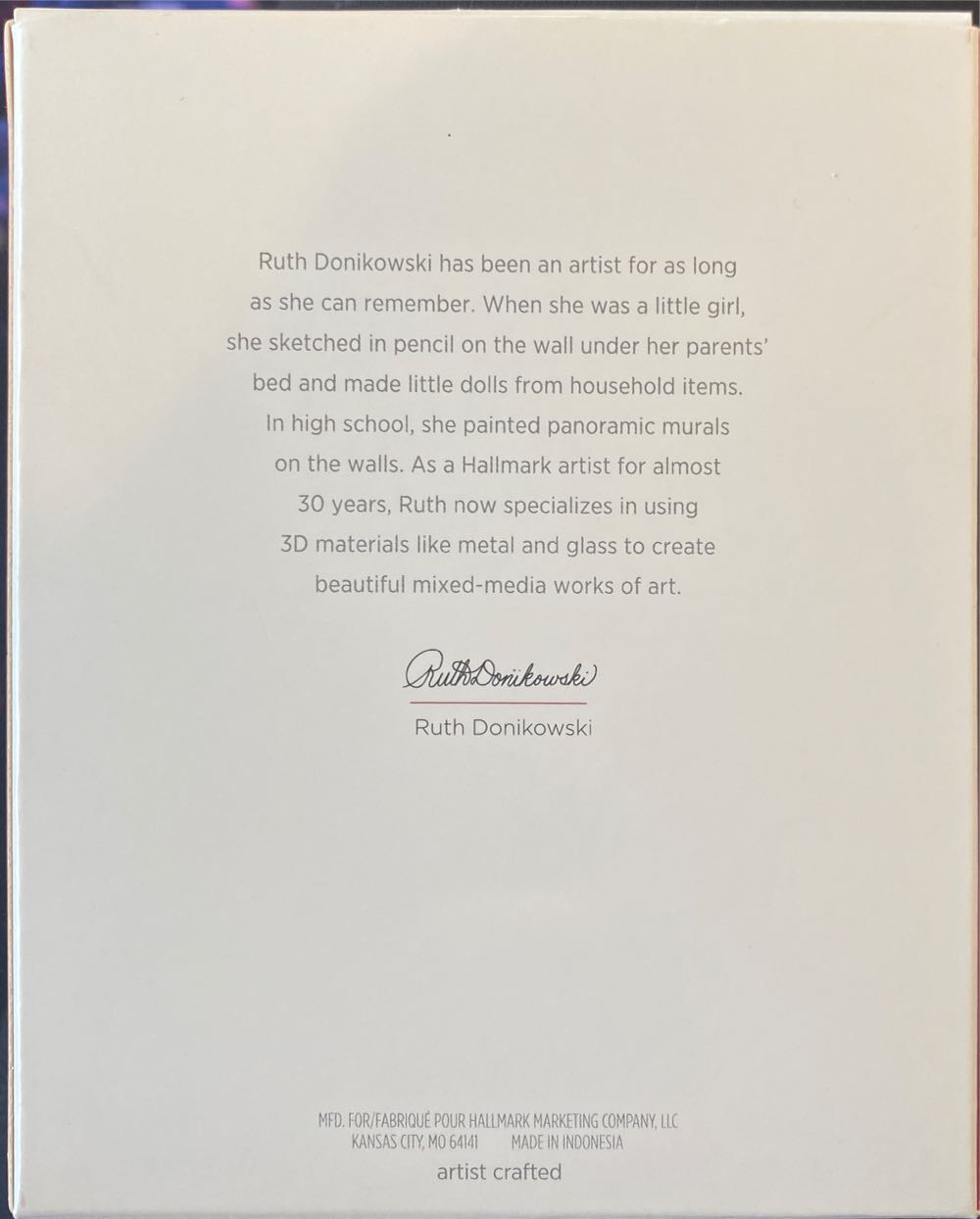 Photo Holder | Cozy Family Christmas  (Photo Holder) ornament collectible [Barcode 763795297146] - Main Image 2