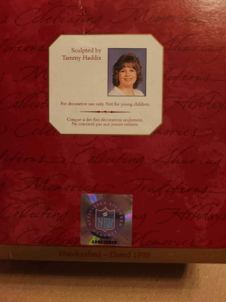 NFL  ornament collectible [Barcode 015012501605] - Main Image 2