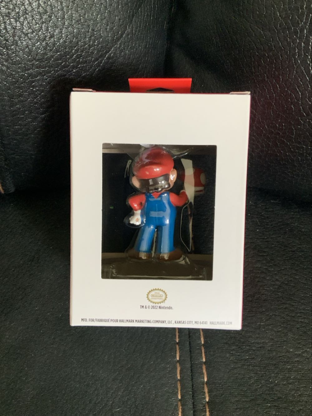 Super Mario Bro’s - Mario w/ Super Mushroom - Super Mario Bros. (Nintendo Super Mario) ornament collectible [Barcode 763795713769] - Main Image 2