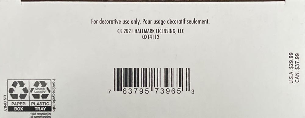 Holiday Happiness - Sets (Retro Tree) ornament collectible [Barcode 763795739653] - Main Image 3