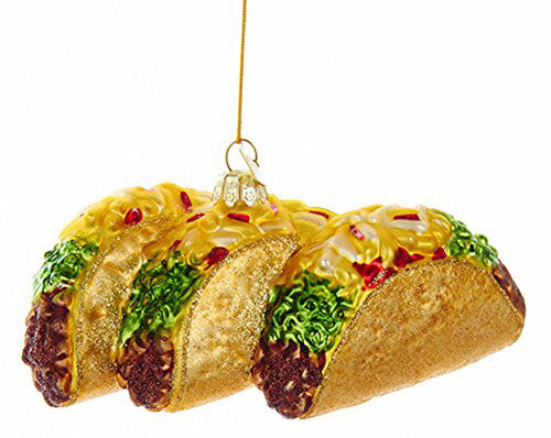 Kurt Adler Noble Gems Tacos Christmas Ornament  ornament collectible [Barcode 086131395215] - Main Image 1