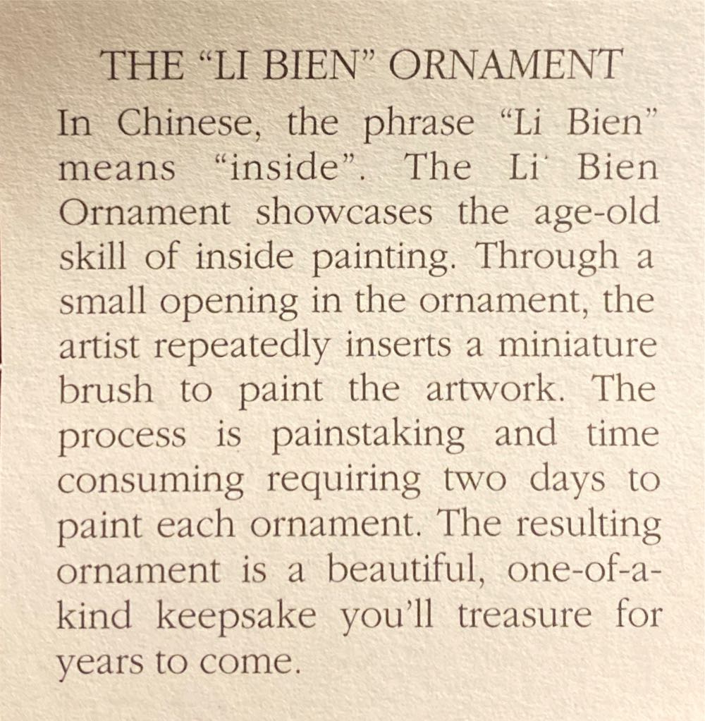 Glass Angel  ornament collectible - Main Image 2