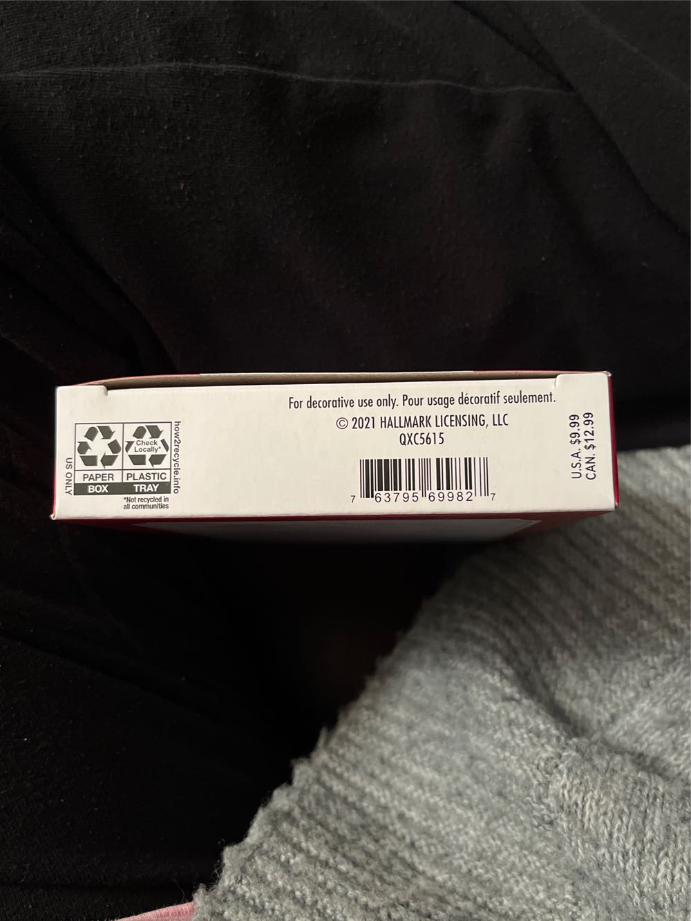 Rocking Horse 2021 Gift - Hallmark Club Gift (KOC Member Exclusive) ornament collectible [Barcode 763795699827] - Main Image 3