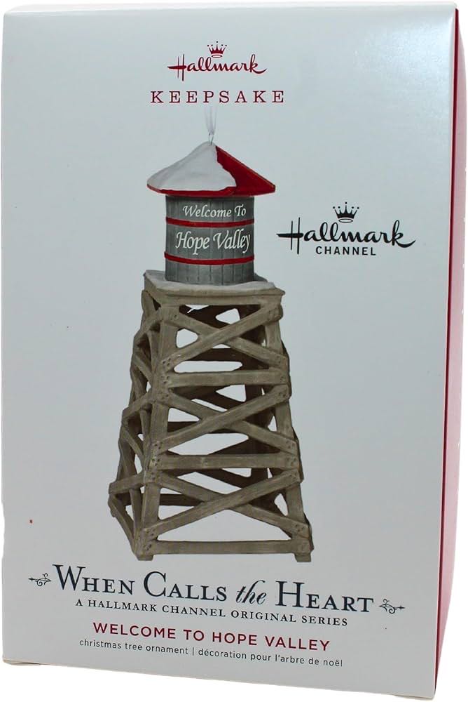 Hallmark: When Calls The Heart - Welcome To Hope Valley Water Tower - Hallmark Channel Series (Hallmark Channel) ornament collectible [Barcode 763795551941] - Main Image 2