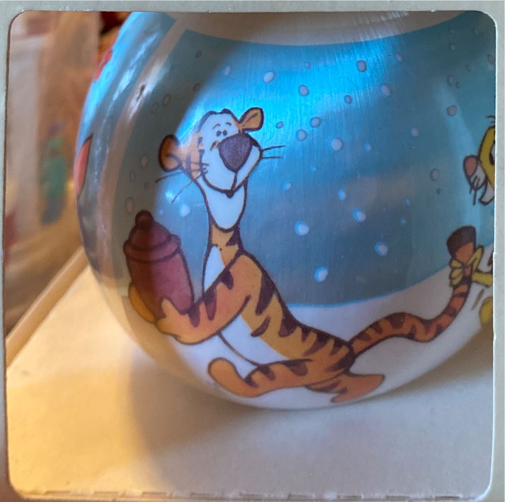 1979 Winnie The Pooh Satin Ball  ornament collectible - Main Image 2