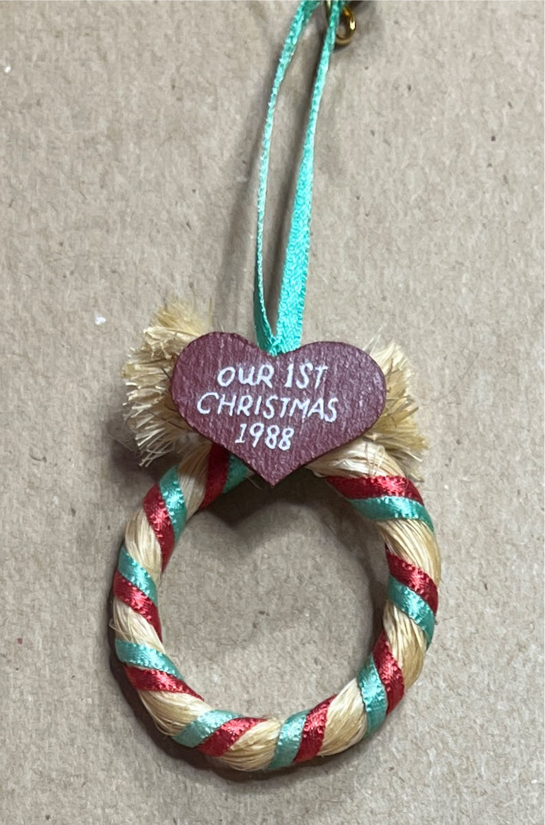 First Christmas Together 1988  ornament collectible - Main Image 3