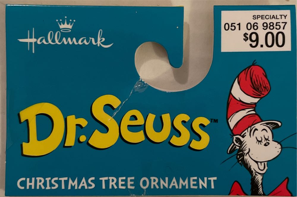 Cat In The Hat Hallmark  ornament collectible [Barcode 763795593330] - Main Image 2