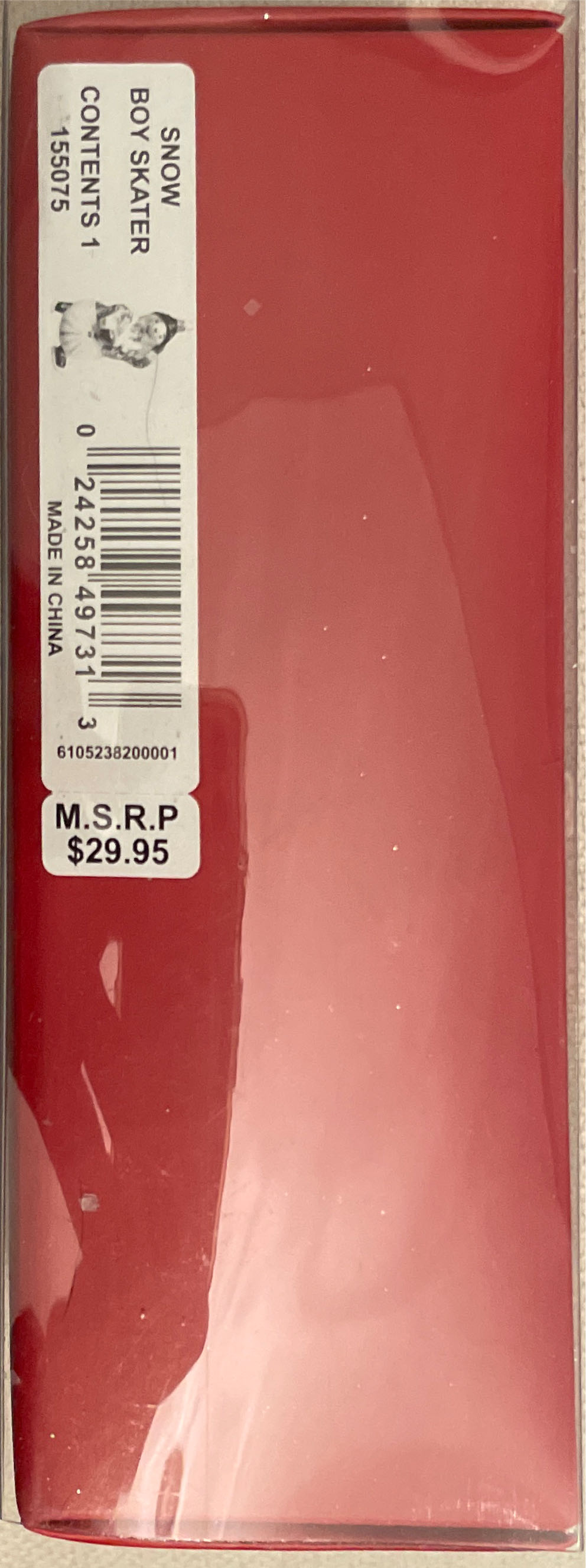 Marquis By Waterford Snow Boy Skater Snowman Christmas Tree Ornament - Marquis By Waterford ornament collectible [Barcode 024258497313] - Main Image 3