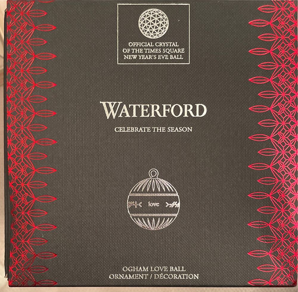 Ogham Love Ball  ornament collectible [Barcode 701587417372] - Main Image 2