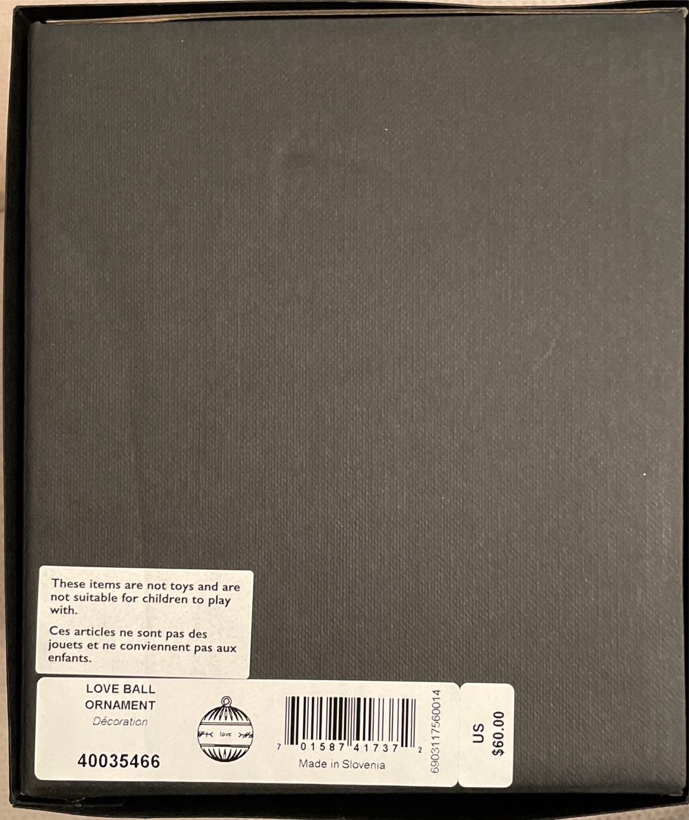 Ogham Love Ball  ornament collectible [Barcode 701587417372] - Main Image 3