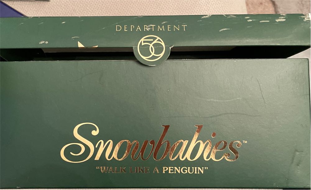 Snow Babies Walk Like Penguin Bisque Porcelain Figurine From  (Snowbabies) ornament collectible [Barcode 734409196070] - Main Image 2