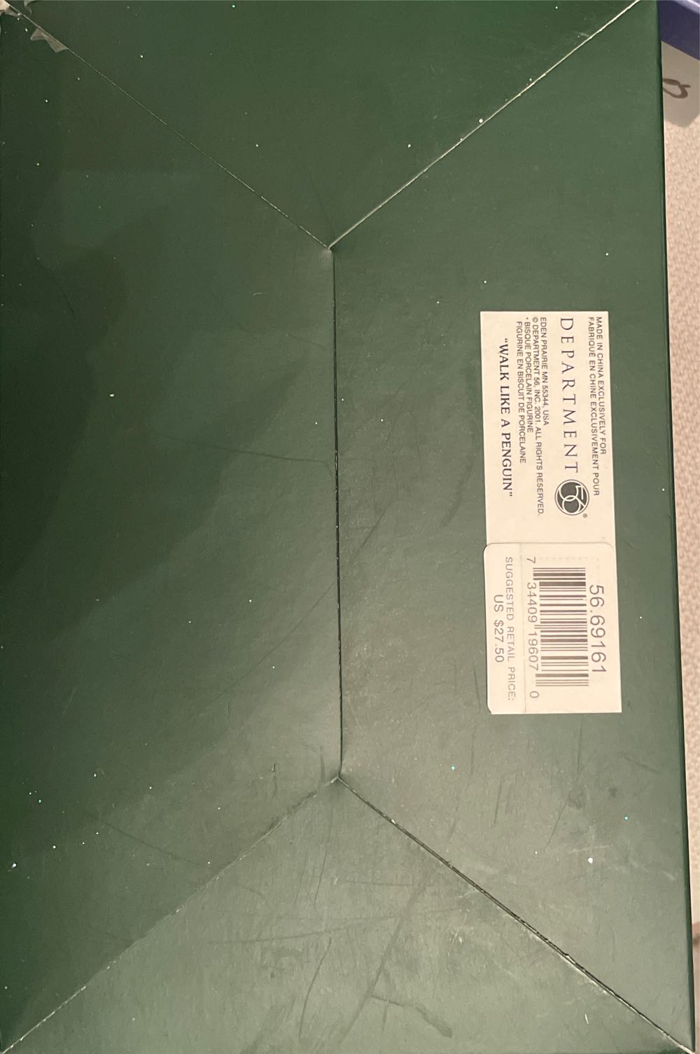 Snow Babies Walk Like Penguin Bisque Porcelain Figurine From  (Snowbabies) ornament collectible [Barcode 734409196070] - Main Image 3